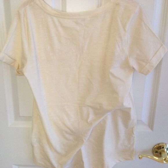 NWT Charter Club Women’s Sz S Cream PJ Top - Picture 5 of 7